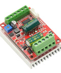 6-60V 400W 3 Phase Hall Effect BLDC Motor Controller Board Plug And Play PWM PLC Driver Module with connectors visible