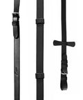 Pro Grade Padded Weymouth Dressage Bridle For Horses Dual Reins Included Premium Vegetable Tanned Leather detail