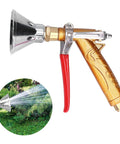 Handheld High Pressure Sprayer with Ceramic Nozzle for Ultra Fine Mist, Pro Grade Garden Care Tool for versatile spraying