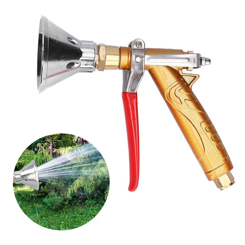 Handheld High Pressure Sprayer with Ceramic Nozzle for Ultra Fine Mist, Pro Grade Garden Care Tool for versatile spraying