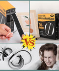 Heavy Duty Nylon Hook And Loop Strips With Adhesive 30 Ft Each, Double Rolls for easy use and quick mounting, black