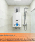 Stainless Steel Wall Thimble For Indoor Gas Water Heater Venting, Retractable 4.25 To 7.5 Inches, 2.36 Inch Outer Diameter