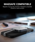Blazing Fast USB4 Portable External Type-C SSD 2TB With 4000 MBps Read And 3600 MBps Write shown on MagSafe-compatible device