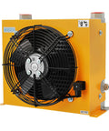 Beefy Industrial Hydraulic Oil Cooler With 100 Lpm Flow, Aluminum Radiator, 110V Fan, 60W Heat Dissipation, AC110 Compatible