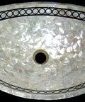 Score This Game Changer 24 By 19 Rectangle Marble Overlay Countertop Sink For Modern Bathroom Kitchen Or Bar Vanity Premium Glaze Smooth Finish Low Maintenance Dope Design, top view.