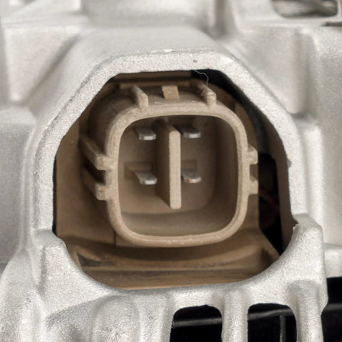 Direct Fit Alternator Replacement For 2001 To 2005 Honda Civic Plug visible in a close-up of the alternator plug