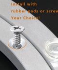 Heavy Duty Swivel Base Turntable Kit 32 Inch with screw and rubber pad installation options