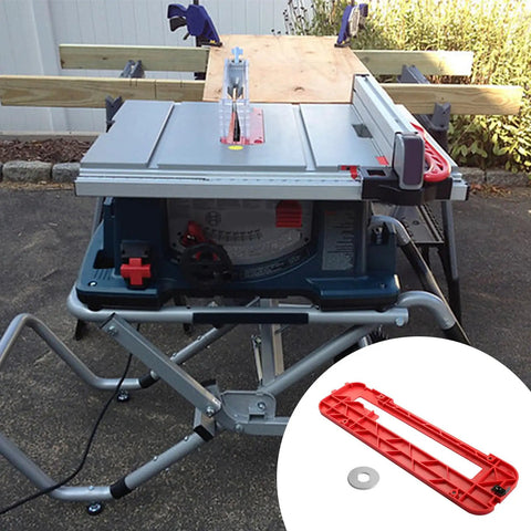 Red Metal Throat Plate Dado Insert Replacement For 4100, 4100XC And 4000 Series Table Saws Stacked Dado Blade Compatibility