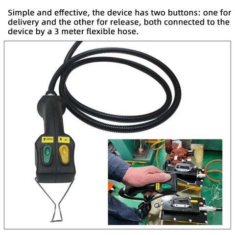 Remote control line for Beast Mode Industrial Grade Air Hydraulic Pump with 10,000 PSI power and 3 meter flexible hose