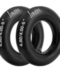 Heavy Duty Inner Tube 4.80/4.00-8 For Wheelbarrows Wagons Mowers Hand Trucks Go Karts With TR87 Angled Valve Stem Fits 15.5 Inch Outer Diameter Tires 8 Inch Rim 2 Pack