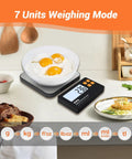 Wireless Kitchen Scale With Detachable Remote Display, 33Lb High Precision Digital Scale With 1g/0.1oz Readout in use