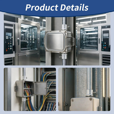 Rugged 1/2 Inch EMT Set Screw Connector With Insulated Throat Protection And Corrosion Resistant Zinc Plated Steel For Secure Electrical Conduit Connections In A Heavy Duty 25 Pack For Tradesmen And Diy Guys Doing Quick Wiring Work Indoors, shown in a wiring setup.