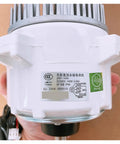 Label detail of Brushless DC Motor For Central Air Conditioning External Fan Replacement ZWF-140A H7B0838A model.