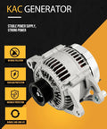 Alternator Replacement For 2003 2007 Nissan Murano And 1995 2000 Infiniti Maxima 12V 110Amp 6 Groove Pulley CW Rotation