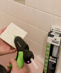 Using construction grade adhesive hot melt glue sticks for tough jobs on a tile, full size 10 inch by 0.43 inch, 1 minute bond