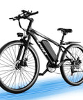 Powerful 1500W Peak Mountain Electric Bike with 26 Inch All Terrain Wheels in motion