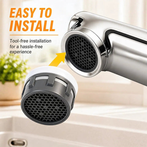 Slick Performance Faucet Aerators Three Pack For Kitchen And Bathroom Sink Inserts One Point Zero Gpm Flow Control Hassle Free Quick Change Setup Drip Free Operation And Long Lasting Durability