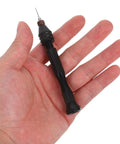 Pin Vise Hand Drill Set For Jewelry Making And DIY Projects, Mini Engraving Kit, Black Portable Crafting Tool in hand