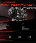 Built Tough AC Compressor With Clutch Straight Swap Kit For Hyundai Sonata And Kia Optima 2011 Through 2014 VS16E model close-up view.