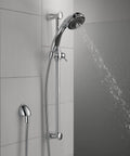 3 Spray Touch Clean Wall Mount Slide Bar Handheld Shower With Hose Chrome Finish 57014 Powerful Full Body Spray