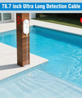 Water Level Alarm Sensor For Basements With 100 dB Sump Pump Alarm And 78 Inch Detector Cable by poolside