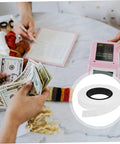 Cash Bundling Tape For Banks And Heavy Duty Paper Strapping Tape 3.5 Inch Width Secure Packaging on marble table