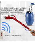 No Fuss Heavy Duty 1500W High Pressure Spray Gun For Exterior Putty Mortar And Real Stone Paint Coating with remote start feature.