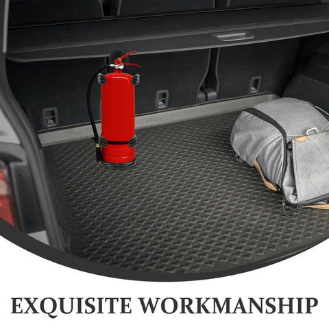 Car Fire Extinguisher Holder Wall Mounted Bracket Go To Universal Fit For Vehicles And Boats in car trunk for emergency access