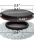 2.5-inch furniture slider with thick protective sock for moving heavy furniture easily—Move Heavy Furniture Without The Sweat Using These Versatile Furniture Sliders And Carpet Floor Glides With Thick Protective Socks That Guard Hardwoods While Making Awkward Relocations Totally Painless.