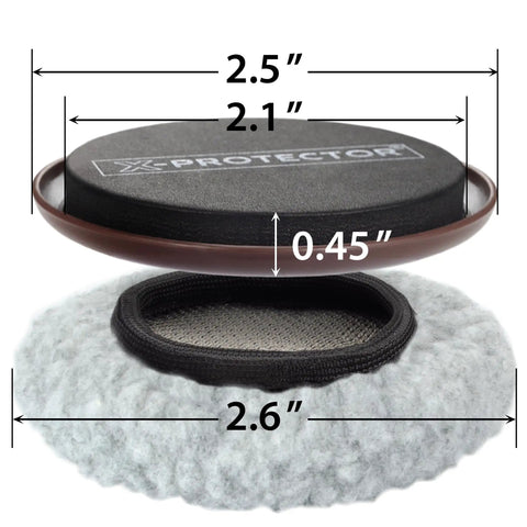 2.5-inch furniture slider with thick protective sock for moving heavy furniture easily—Move Heavy Furniture Without The Sweat Using These Versatile Furniture Sliders And Carpet Floor Glides With Thick Protective Socks That Guard Hardwoods While Making Awkward Relocations Totally Painless.