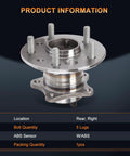 Rear Right Wheel Hub And Bearing Assembly With ABS OEM Style Replacement For 2002 2003 Lexus ES300 2007 2012 ES350 5 Lug