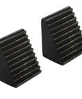 Pair of step blocks from 24 Piece Milling Clamp Kit For Small Milling Machines With 0.305 Inch Table Slots Includes Hold Downs Step Blocks