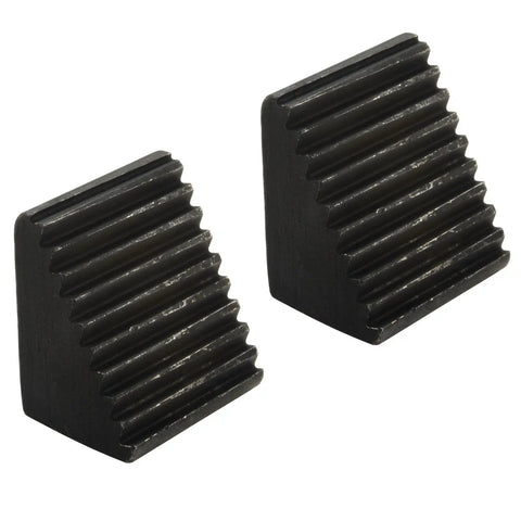 Pair of step blocks from 24 Piece Milling Clamp Kit For Small Milling Machines With 0.305 Inch Table Slots Includes Hold Downs Step Blocks