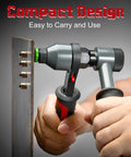 Using Pro Grade Rivet Nut Tool Kit With Nutsert Gun for auto body with 10 Metric and SAE Mandrels and 100 Rivnuts.