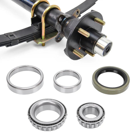 Marine Trailer Bearing Kit For Boat Trailers With Sealed Cr Steel Alloy Wheel Hub Bearings For One And One Sixteenth Inch Axles