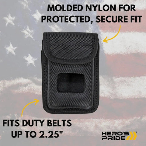 Molded Ballistic Alarm Case Nylon Tactical Pouch For CDCR And Corrections Officers EDC Defense Pouch For Duty Belts