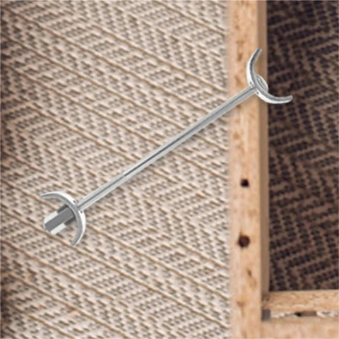6 Piece Countertop Joiner Connectors Set With Thread Bolts For Butcher Block Tabletop And Benchtop Furniture Assembly shown in detail