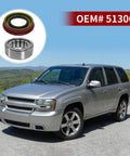 Rear Wheel Bearing And Seal Kit For GM Rigs And SUVs Left And Right Axle Fits Blazer Tahoe shown with SUV in background