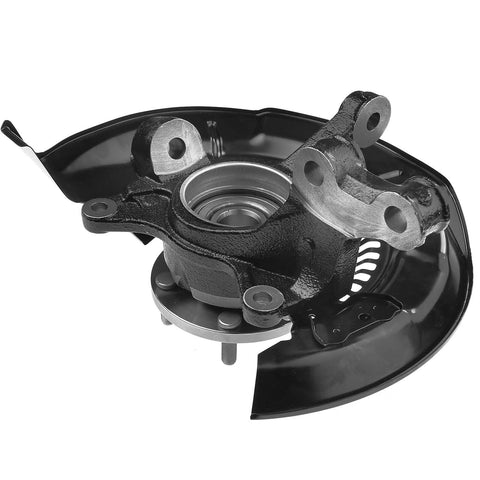 Beefed Up Front Steering Knuckle And Wheel Bearing Hub Assembly 5 Lugs With ABS For 2008 2017 Highlander And 2010 2015 Lexus RX350 RX450h