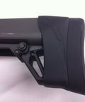 Kel Tec KSG Decelerator Magnum Slip On Recoil Pad With Snap On Kydex Cheek Rest Kit For Shotgun Easy Install close-up view.