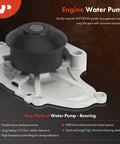 Close-up of water pump component from Timing Belt Kit With Water Pump For Honda Accord 1998 2002 V6 3.0L 3.2L 3.5L Odyssey 1999