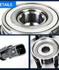Front Wheel Bearing And Hub Assembly 8 Lug 4WD With ABS Pair For Dodge Ram 1500 2500 3500 2006 To 2008 detail view