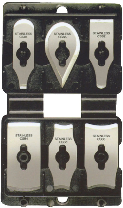 Soft Grip Contour Scraper Set With Six Blades And Blade File For Pro Grade Precision Paint Removal On Edges Narrow Reveals Molding And Flat Surfaces Ideal For Paint Prep Caulking Removal Trim Work And Furniture Refinishing