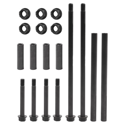 Front A Arm Bushing Seal Caps Bolts And Nut Shaft Collars Upper And Lower Rebuild Kit For Yamaha Banshee YFZ350 Raptor 250