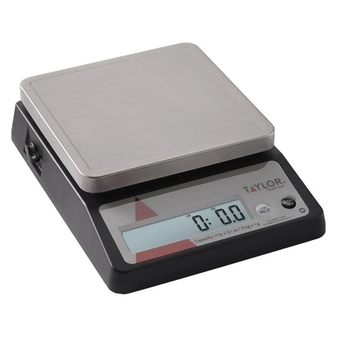 11 Pound Pro-Grade Commercial Digital Portion Control Scale With 0.1 Oz Increments, Tare And Hold Functions, Stainless Steel Platform