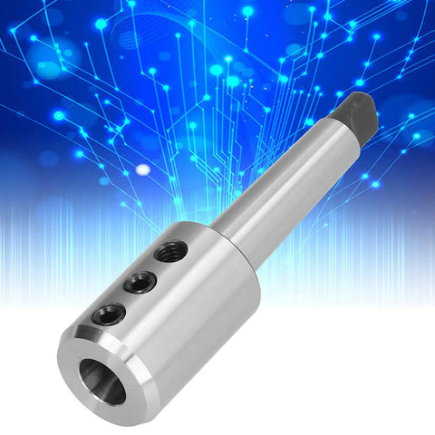 Close-up of Heavy Duty MT3-SL20 Milling Tool Holder Made From Premium 40Cr Steel For Industrial Machines.