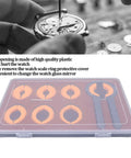 Professional Watch Bezel Ring Opener Kit With Alloy Bezel Remover Pro Grade Durable Watch Repair Tool Set For Watchmakers Includes Plastic Storage Case For Safe Protective Cover Removal And Bezel Maintenance