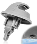 Sun Visor Retainer Clip For Dodge Ram 1500 2002 2005 And Ram 2500 3500 2003 2005 Replacement OE 1DC48TL2AA Gray