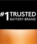 Image of Coppertop 9V Battery For Household And Office Gear With Long Lasting Alkaline Go To Power Everyday Use 9V Battery For Smoke Alarms Remotes Toys And Gadgets Pack Of 1 label showing '#1 Trusted Battery Brand' text.