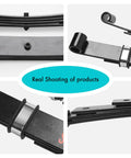 Detailed view of Heavy Duty Golf Cart Rear Leaf Spring Kit With Complete Bushings And Sleeves For Ezgo Txt Gas Electric Carts 1995 2013.